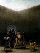 The Yard of a Madhouse Francisco de Goya
